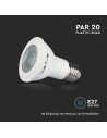 LED Крушка - SAMSUNG ЧИП 5.8W E27 PAR20 6400K - 6