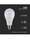 LED Крушка - SAMSUNG ЧИП 17W E27 A65 6400K Димираща - 3