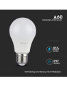 LED Крушка - SAMSUNG ЧИП 12W E27 A60 Димираща 6400K - 6