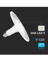 LED Крушка - SAMSUNG ЧИП 18W Акрилна UFO Пластик 4000К - 6