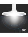 LED Крушка - SAMSUNG ЧИП 18W Акрилна UFO Пластик 3000К - 6