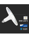 LED Крушка - SAMSUNG ЧИП 11W Акрилна UFO Пластик 6400К - 5