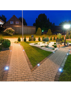 V-TAC GU10 Корпус За Вграждане В Земя Квадрат - 10375 - Цена | LEDs4economy 2