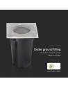V-TAC GU10 Корпус За Вграждане В Земя Квадрат - 10375 - 6