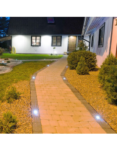 V-TAC GU10 Корпус За Вграждане В Земя Кръг - 10374 - Цена | LEDs4economy 2