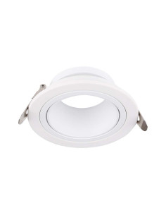 V-TAC GU10 Корпус Метал PC Бял Кръг - 10296 - Цена | LEDs4economy