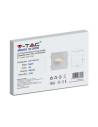 V-TAC GU10 Гипсова Отливка Стенна G9 Бяла - 6768 - 4