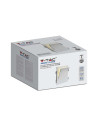 V-TAC GU10 Гипсова Отливка Стенна E14 Бяла - 6767 - 6