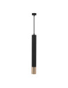 V-TAC 1xGU10 Корпус Пендел Черен + Златно D:60x500 - 6689