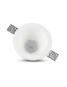 V-TAC GU10 Гипсова Отливка Кръг Бял - 3654 - 4