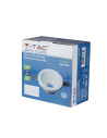 V-TAC GU10 Гипсова Отливка Кръг Бял - 3654 - 5