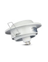 V-TAC GU10 Корпус Луна Кръг Променлив Ъгъл Бяла