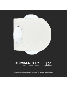 V-TAC 4W LED COB Луна 4000K Бяло Тяло - 10591 - Цена | LEDs4economy 2