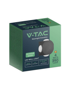 V-TAC 4W LED COB Луна 3000K Черно Тяло - 10588 - Цена | LEDs4economy 2