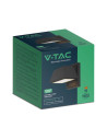 V-TAC 14W Стенна Лампа (L16*W16.5*H16.4мм) 4000K Черно Тяло IP65 - 23027 - 5
