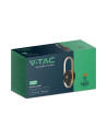 V-TAC 15W Стенна Лампа (L33*W15*H4.4мм) 4000K Черно + Златисто Тяло IP65 - 10563 - 2