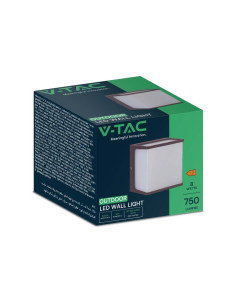 V-TAC 8W LED Стенен Аплик 4000К Кафяв - 10283 - Цена | LEDs4economy 2