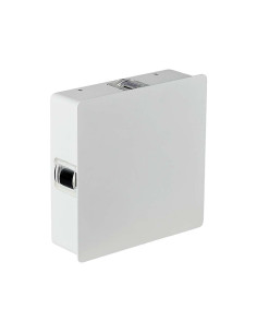 V-TAC 4W Стенна Лампа Бяло Тяло Квадрат 3000К IP65 - 218209 - Цена | LEDs4economy