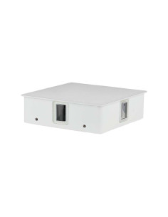 V-TAC 4W Стенна Лампа Бяло Тяло Квадрат 3000К IP65 - 218209 - Цена | LEDs4economy 2