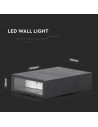 V-TAC 4W LED Стенна Лампа Черна 6500К - 218563 - 3