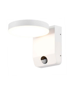 V-TAC 17W LED Стенна Лампа Сензор Бяла Кръг 4000К IP65 - 2955 - Цена | LEDs4economy