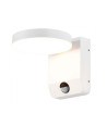 V-TAC 17W LED Стенна Лампа Сензор Бяла Кръг 4000К IP65 - 2955