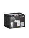 V-TAC 17W LED Стенна Лампа Сензор Бяла Кръг 4000К IP65 - 2955 - 4