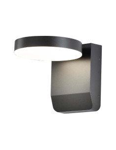 V-TAC 17W LED Стенна Лампа Черна Кръг 4000К IP65 - 2953 - Цена | LEDs4economy
