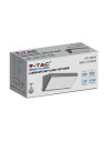 V-TAC 12W Фасаден Аплик Ъглов Сив 6400К IP65 - 218235 - 6