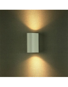 V-TAC Фасадно Тяло за Стена GU10 Кръг Бяло Тяло Две Посоки IP44 - 7542 - Цена | LEDs4economy 2