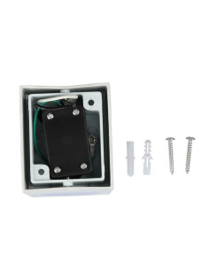V-TAC Фасадно Тяло за Стена GU10 Квадрат Бяло Тяло Една Посока IP44 - 7539 - Цена | LEDs4economy 2