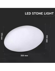 V-TAC LED Лампа Камък RGB 33 x 25 x 17см - 40171 - Цена | LEDs4economy 2