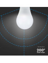 V-tac LED Крушка - 17W E27 A65 Термо Пластик 3000K 214456 - 7
