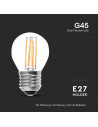 V-tac LED Крушка - 6W Filament E27 G45 3000К 212842 - 2