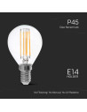 V-tac LED Крушка - 6W Filament E14 P45 6000К 212847 - 3