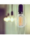 V-tac LED Крушка - 6W Filament E14 P45 6000К 212847 - 6