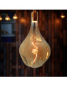 V-tac LED Крушка - 4W Filament Спирала A165S 2700K Амбър 23168 - 2