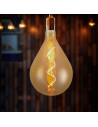 V-tac LED Крушка - 4W Filament Спирала A160 2700K Амбър 23166 - 2