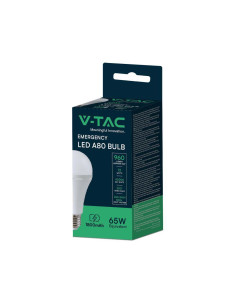 V-tac LED Крушка - 12W E27 A80 Пластик Аварийна 4000К 7794 - Цена | LEDs4economy 2
