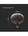 V-tac LED Крушка - 4W Filament Кобъл Черна 8057 - 4