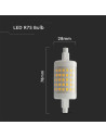 V-tac LED Крушка - 7W R7S Пластик 3000К 212713 - 2