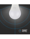 V-tac LED Крушка - 10.5W E27 A60 Термо Пластик 3000K 217350 - 6