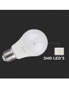 V-tac LED Крушка - 10.5W E27 A60 Термо Пластик 3000K 217350 - 7