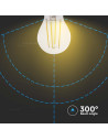 V-TAC LED Крушка Filament Smart 3в1 Amazon Alexa и Google Home Съвместимост - 3001 - 3