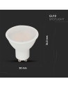 V-TAC LED Крушка GU10 4.8 WIFI Smart RGB+WW+CW Amazon Alexa и Google Home Съвместимост - 5