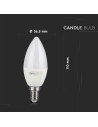 V-TAC LED Крушка 4.5W E14 Кендъл RGB + WW+CW - 212754 - 5
