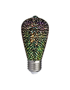 V-tac LED Крушка - 3W Filament E27 ST64 3D 3000K 212705 - Цена | LEDs4economy