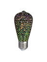 V-tac LED Крушка - 3W Filament E27 ST64 3D 3000K 212705