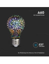 V-tac LED Крушка - 3W E27 Filament 3D A60 3000K 212704 - 4