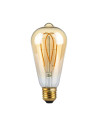 V-tac LED Крушка - 4.8W Filamet E27 ST64 Амбър 1800К 217220
